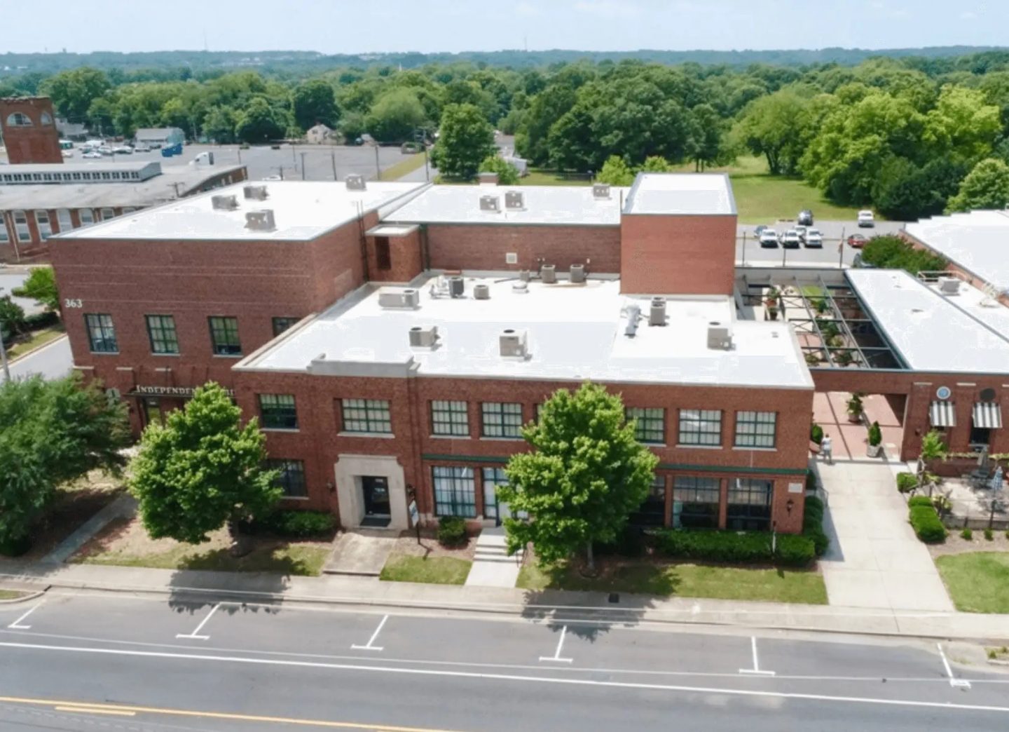Old Creamery commercial building in Cabarrus County